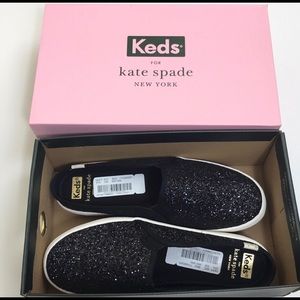 Keds x Kate Spades Double Decker Mule Glitter